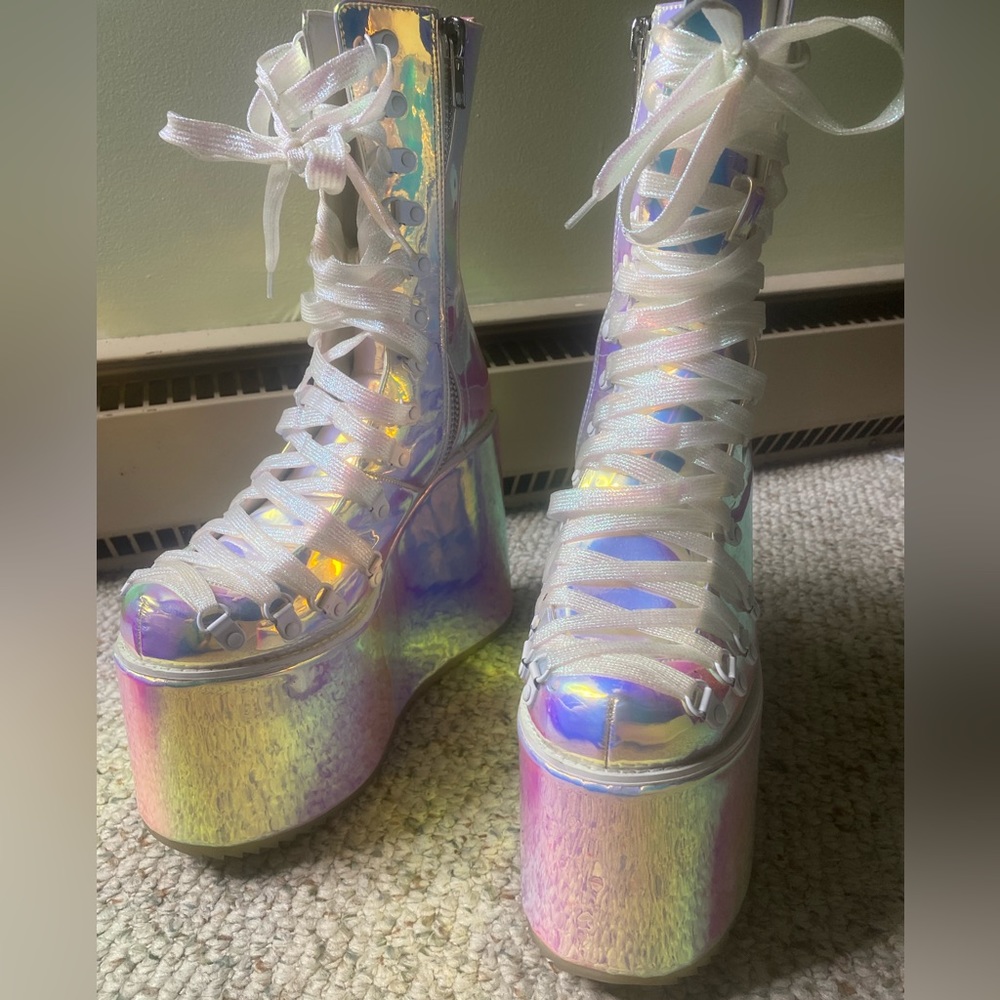 Club Exx platform boots